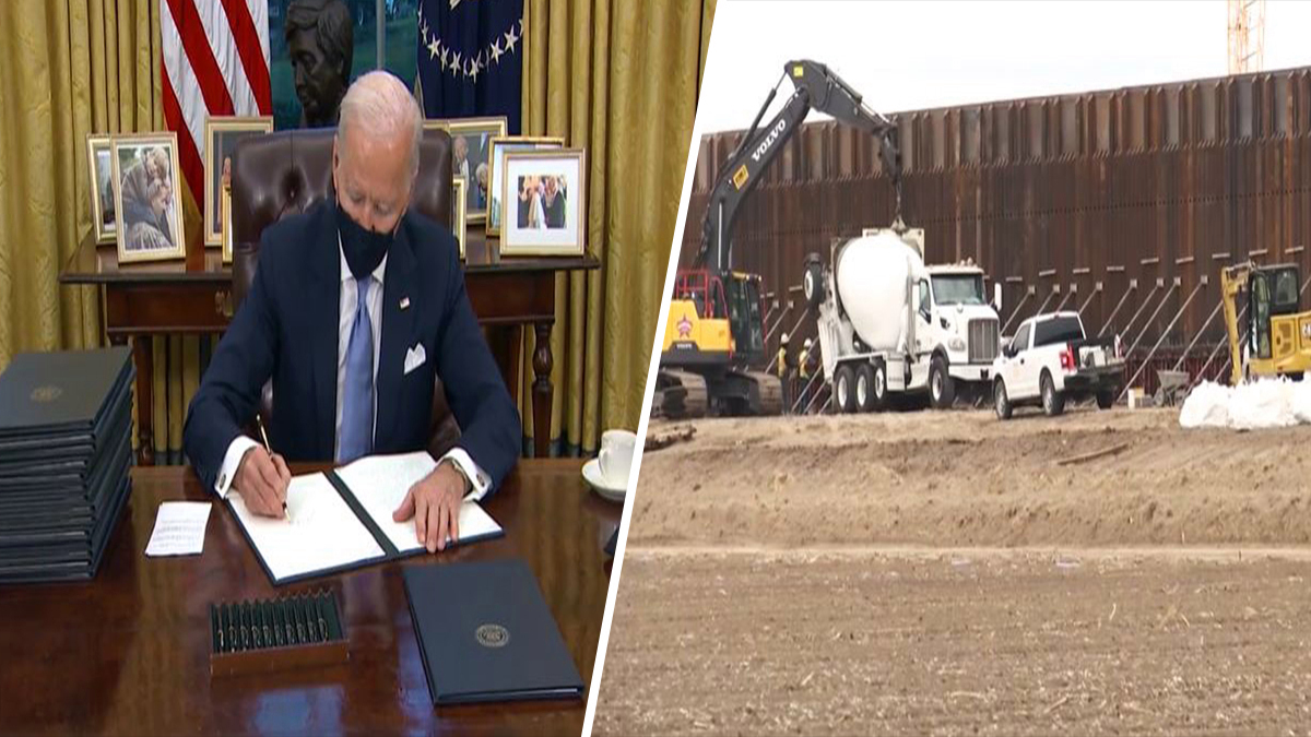 Biden y el muro: orden no cancelaría el proyecto de inmediato