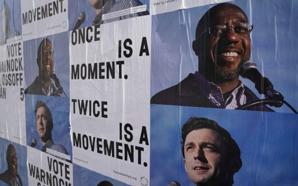 Demócratas toman el control del Senado EU tras ganar segunda vuelta en Georgia