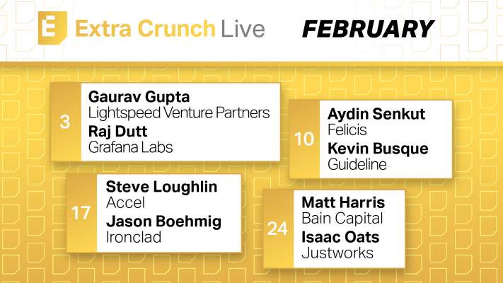 Echa un vistazo a los increíbles oradores que se unirán a nosotros en Extra Crunch Live en febrero