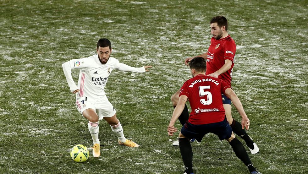 El Real Madrid, ‘congelado’ ante Osasuna
