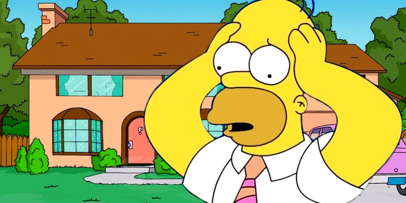 El agujero de la trama de la casa de Los Simpson: cada vez que cambia su dirección