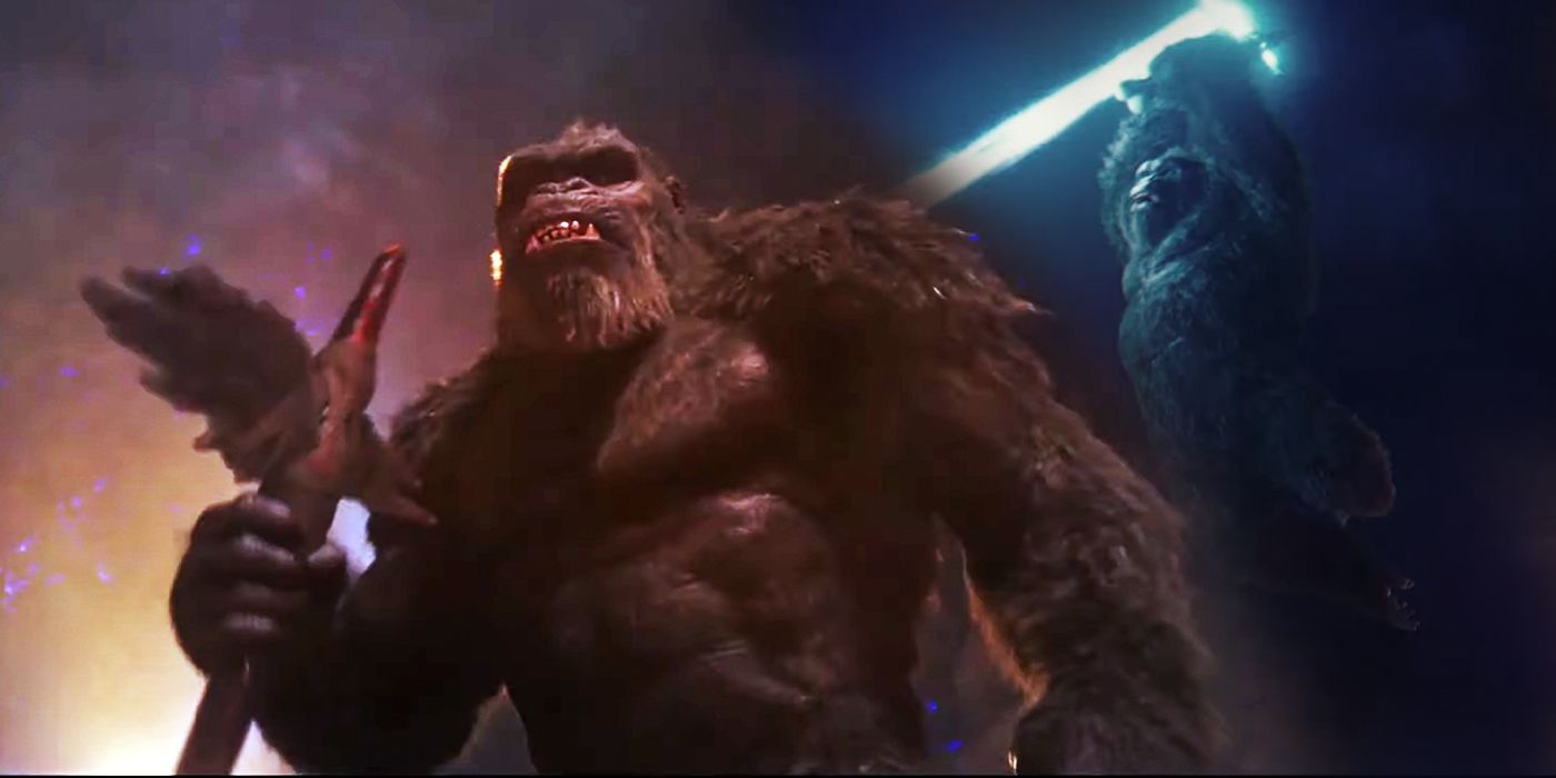 Explicación del arma y poderes del hacha de Kong en Godzilla vs Kong