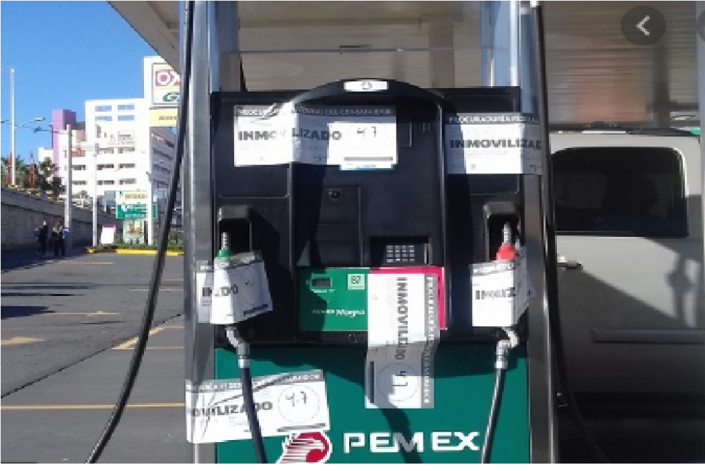 Gasolinera de Querétaro clausurada por no dar litro por litro, violó sellos de clausura dice PROFECO
