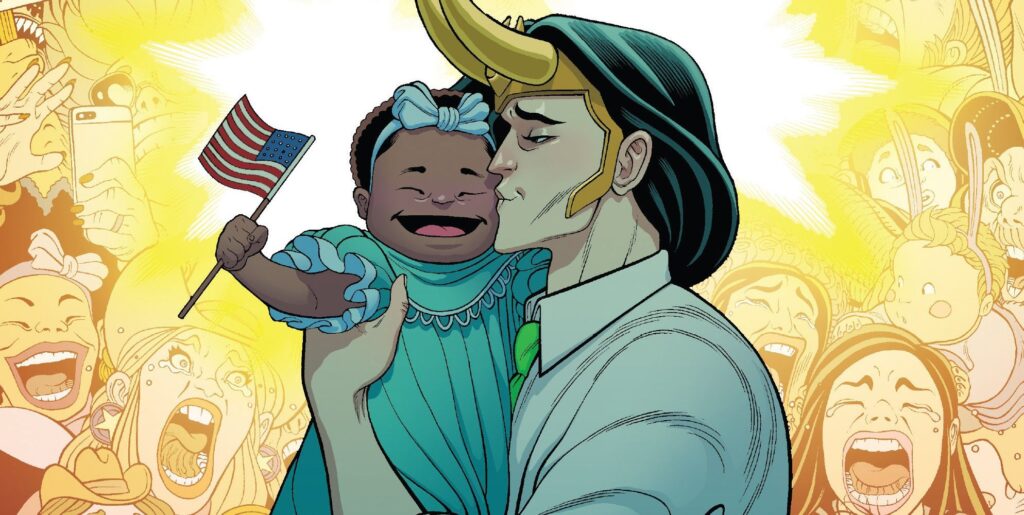 Loki intentó convertirse en un héroe de Marvel al postularse para presidente