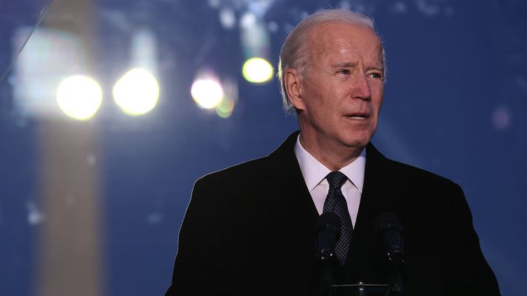Joe Biden, el 19 de enero de 2020 en Washington.