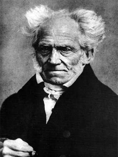 Arthur Schopenhauer (1788-1860), fotografiado por Johann Schäfer en 1859.