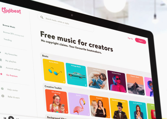 Uppbeat lanza una plataforma de música freemium dirigida a YouTubers