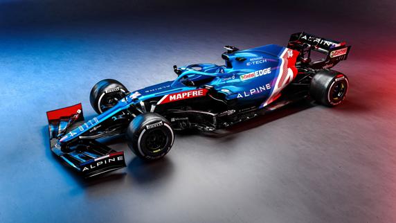 El nuevo Alpine A521 de Fernando Alonso y Esteban Ocon para 2021