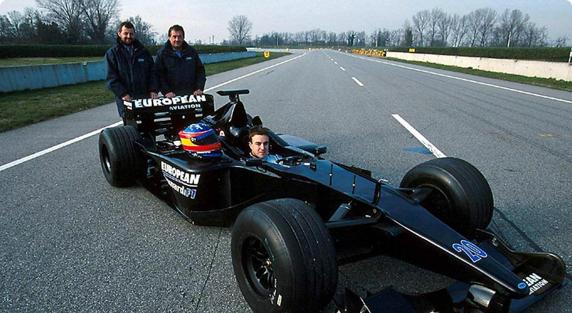 Fernando Alonso, con Minardi en 2001