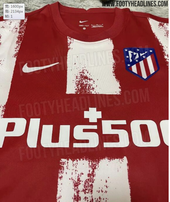 La posible camiseta del Atlético de Madrid para la 21/22.