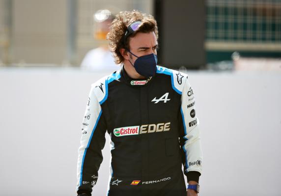 Fernando Alonso, en Bahrein