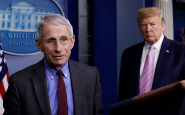 Trump es muy popular, sería muy útil que invite a sus seguidores a vacunarse contra Covid-19: Fauci