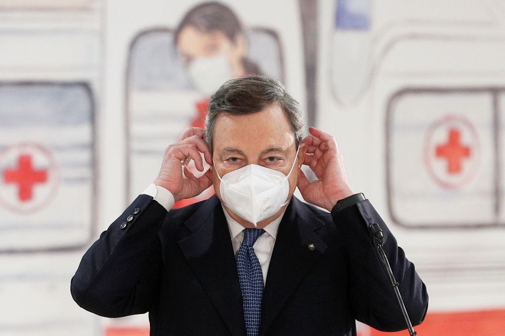 Silencio, trabaja Draghi