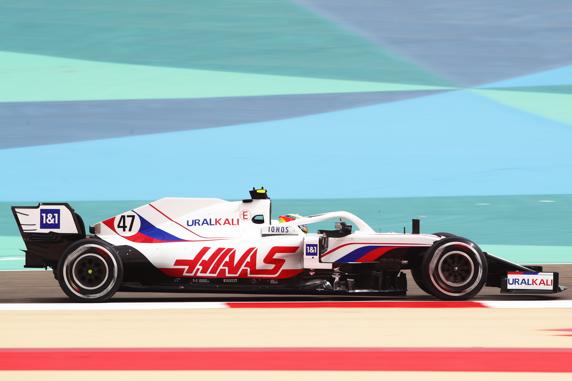 Mick Schumacher en el Test de Bahrain