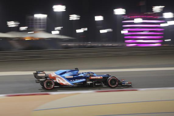 Alonso, en Bahrein con el Alpine