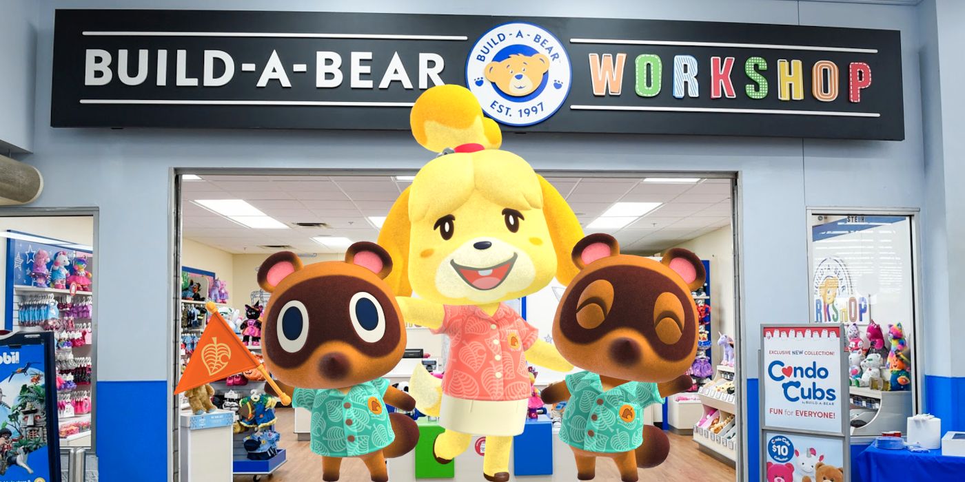 Animal Crossing: Colección Build-a-Bear de New Horizons Próximamente