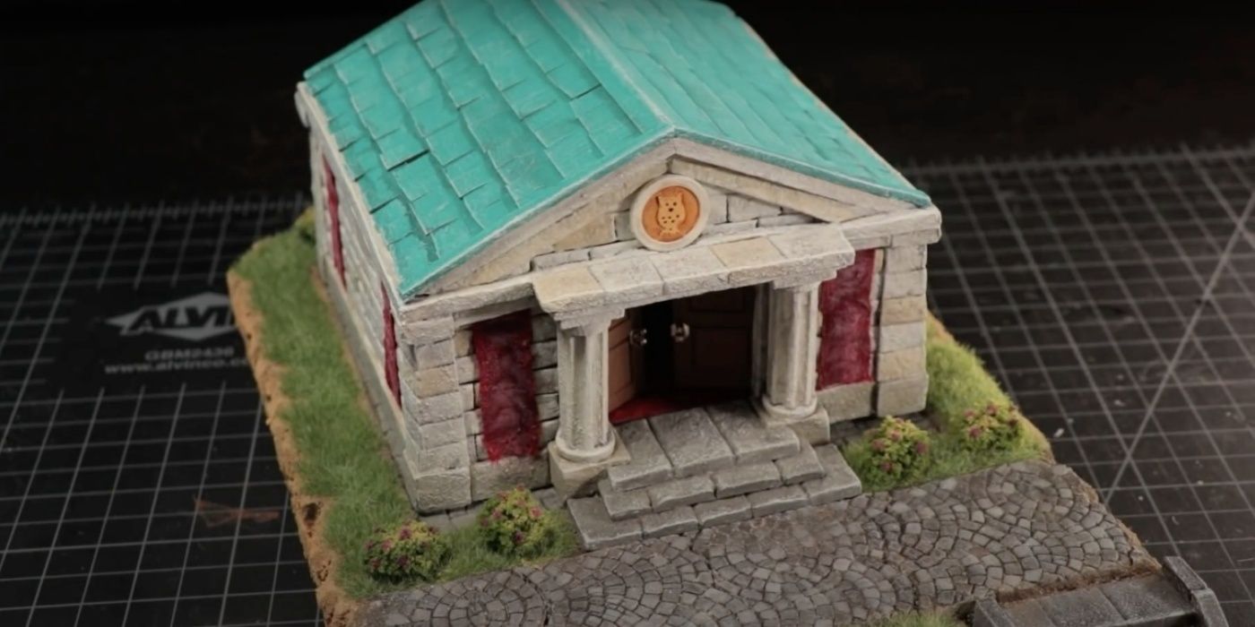 Animal Crossing DIY Museum Craft es la pieza perfecta de Mini Village