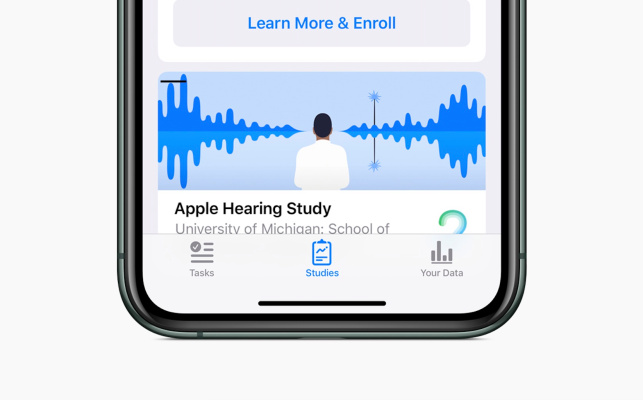 Apple publica los resultados de un estudio de salud auditiva