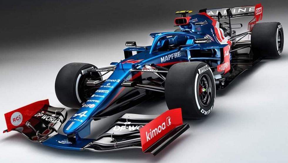 Así podría ser el nuevo coche de Alonso en la Fórmula 1 2021