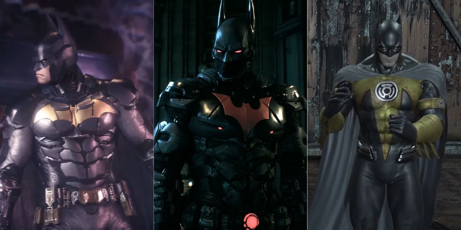 Batman: los 5 mejores trajes de los juegos de Arkham (y los 5 que la mayoría de los jugadores nunca usan)