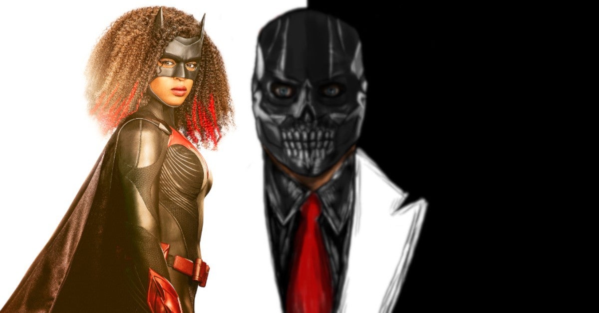 Batwoman Cast Máscara Negra Peter Outerbridge