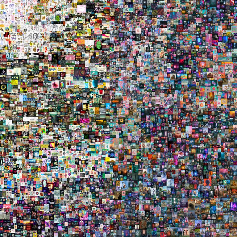 'Everydays: The First 5000 Days' (Todos los días: los primeros 5.000 días), el 'collage' de 5.000 imágenes de Beeple.