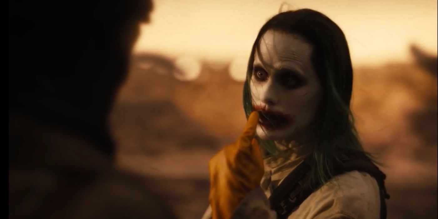 El alcance de Joker alrededor de la línea en la Liga de la Justicia fue improvisado por Jared Leto