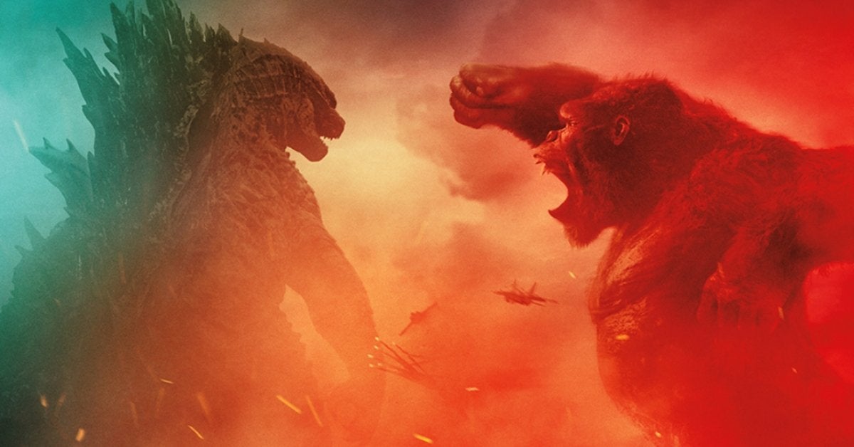 Póster de lanzamiento de Godzilla vs Kong RealD 3D