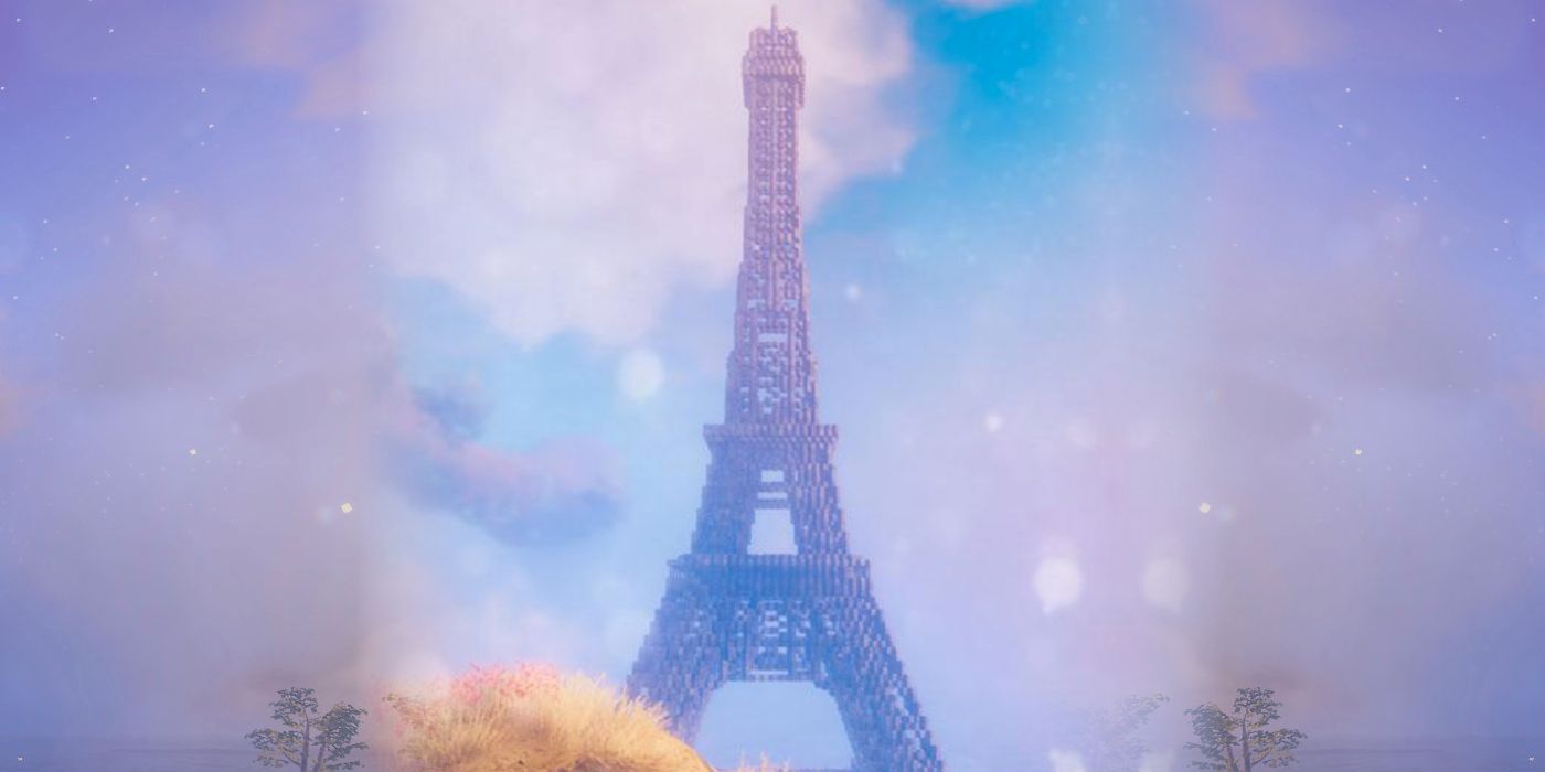 El jugador de Valheim recrea la Torre Eiffel en una construcción masiva