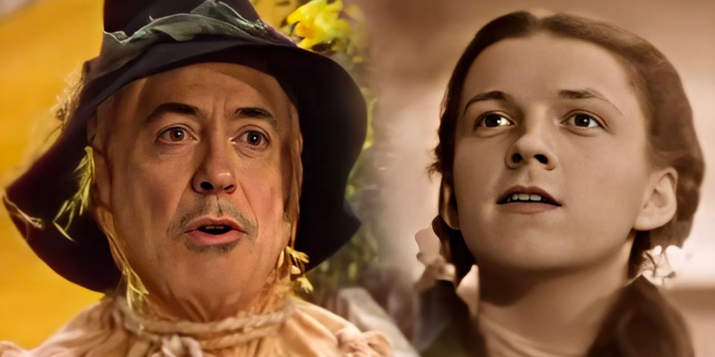 El video de Deepfake de Wizard of Oz presenta a Tom Holland como Dorothy y RDJ como Scarecrow