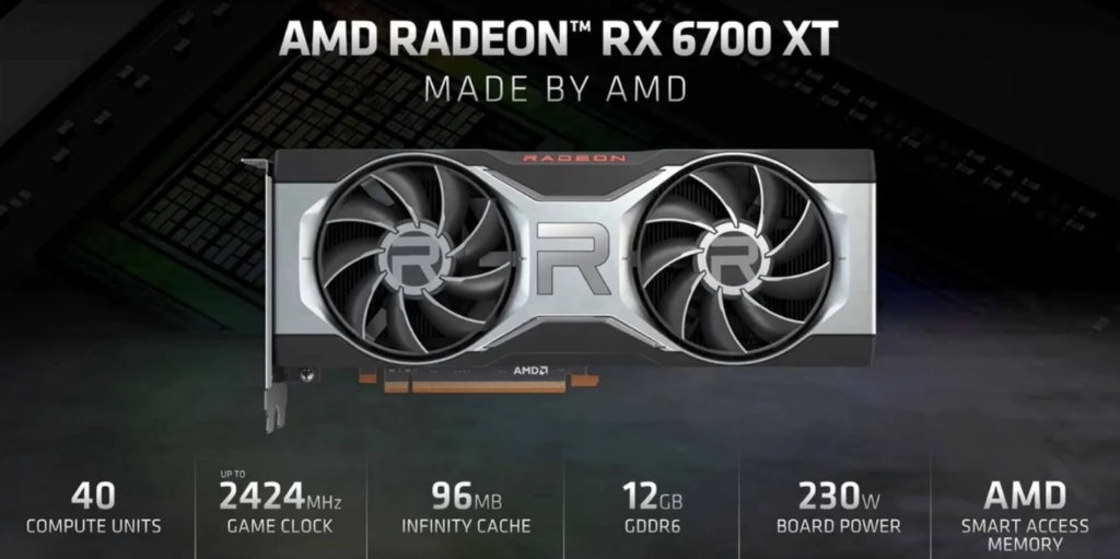 Especificaciones y características de AMD Radeon RX 6700 XT: lo que necesita saber