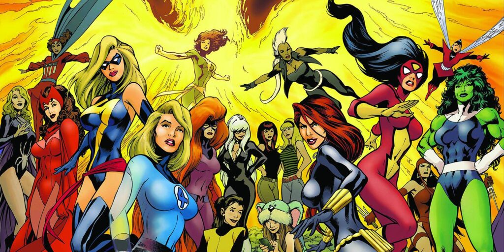 Héroes y creadoras se reúnen para las mujeres de Marvel Comic