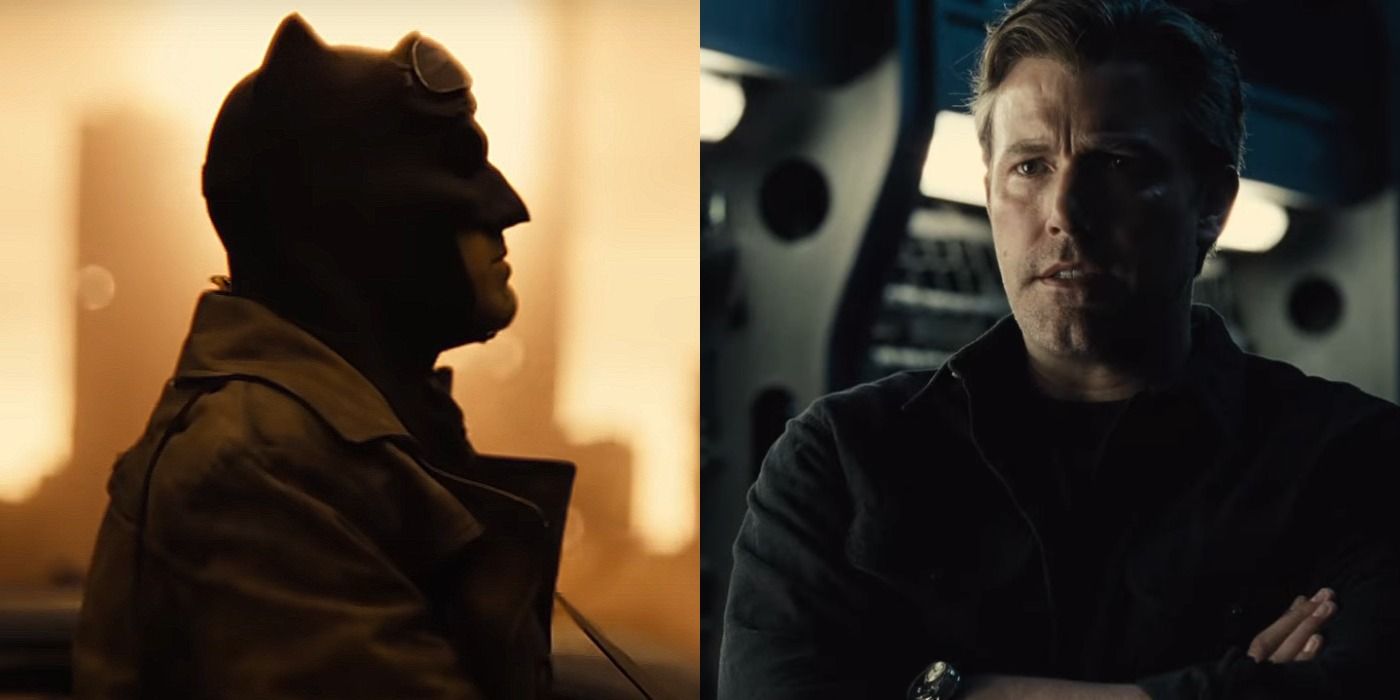 La liga de la justicia de Zack Snyder: 10 formas en que Batman era diferente de la película original