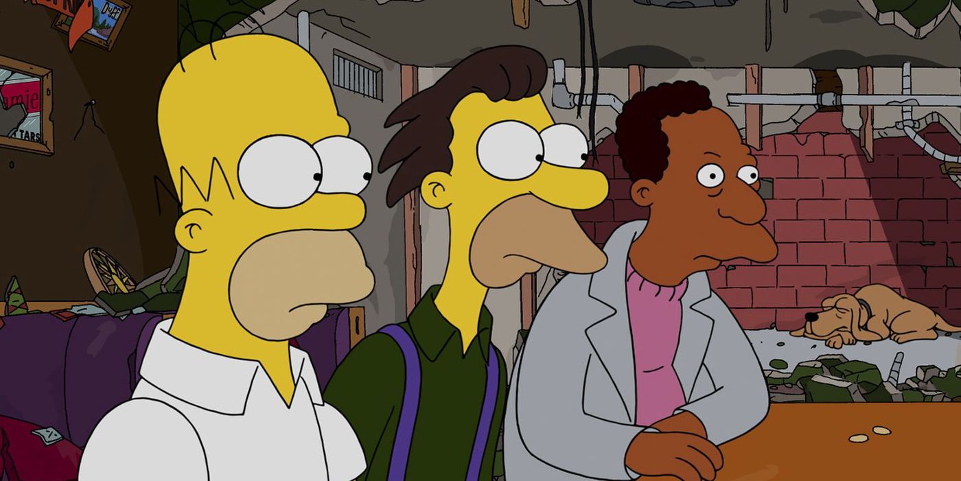 La vida de Lenny es una tragedia en el inquietante arte de Los Simpson |