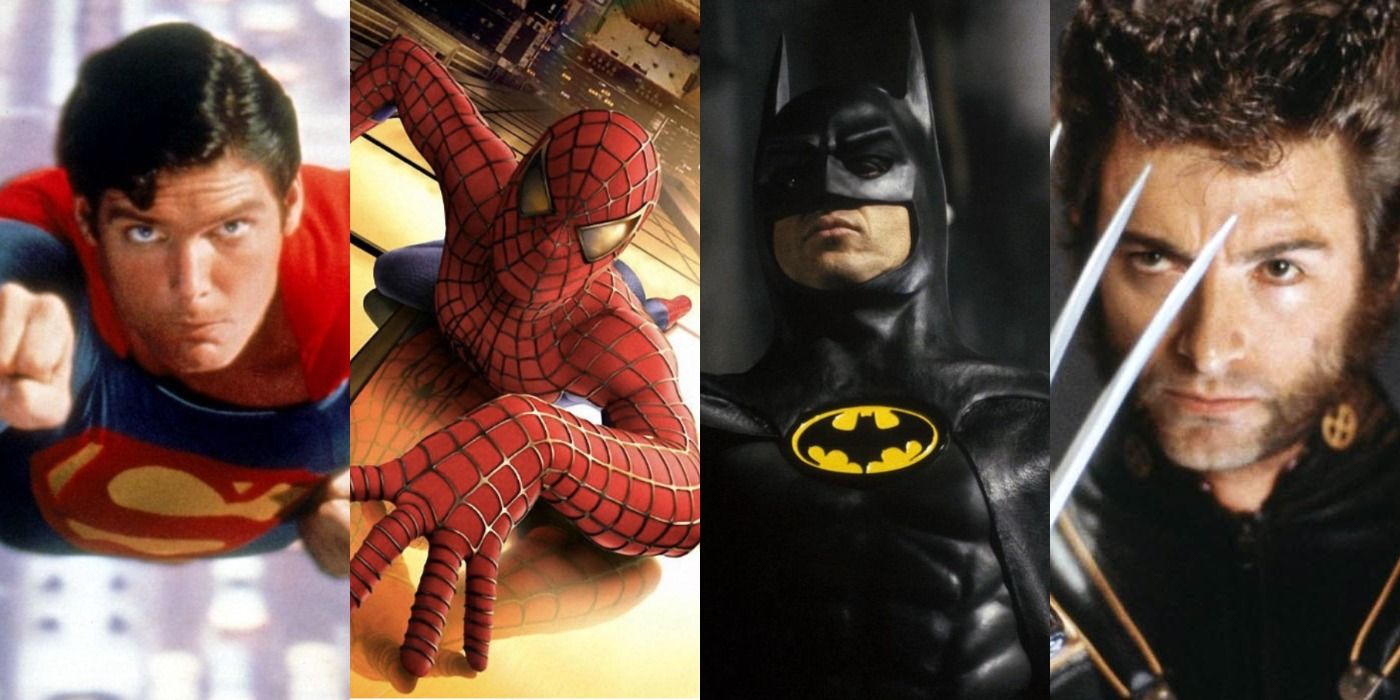Las 10 mejores películas de superhéroes lanzadas antes de The Dark Knight, clasificadas por IMDb