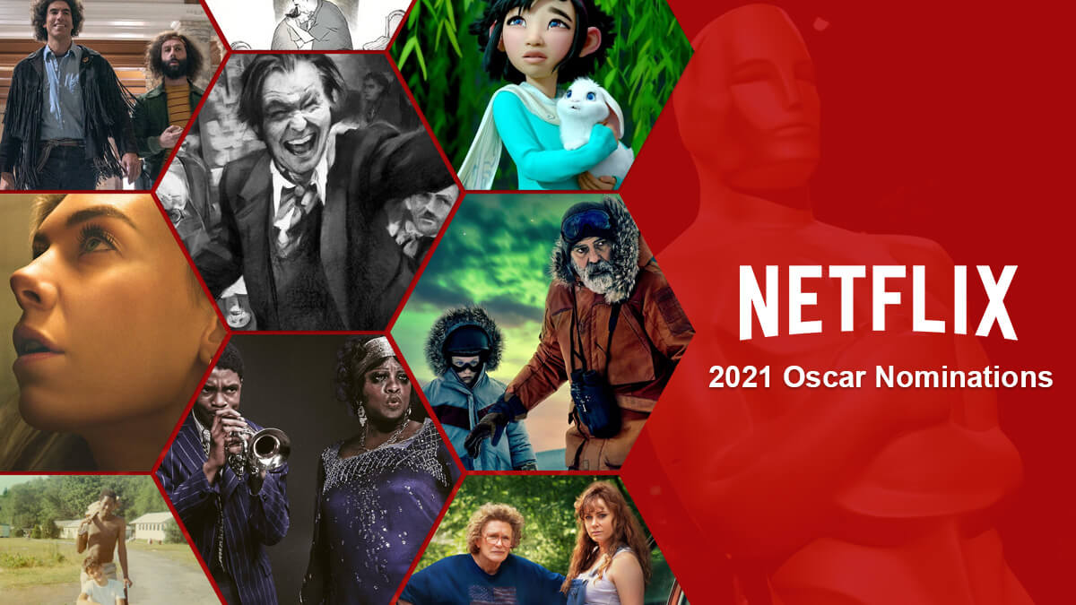 Lista de las 35 nominaciones al Oscar de Netflix para 2021