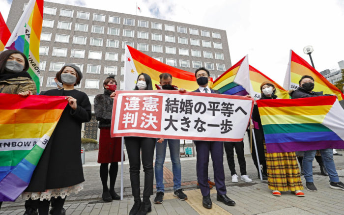 No permitir que personas del mismo sexo se casen es ‘inconstitucional’: Corte de Japón