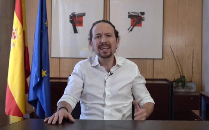 Pablo Iglesias deja la vicepresidencia de España; será candidato al gobierno de Madrid