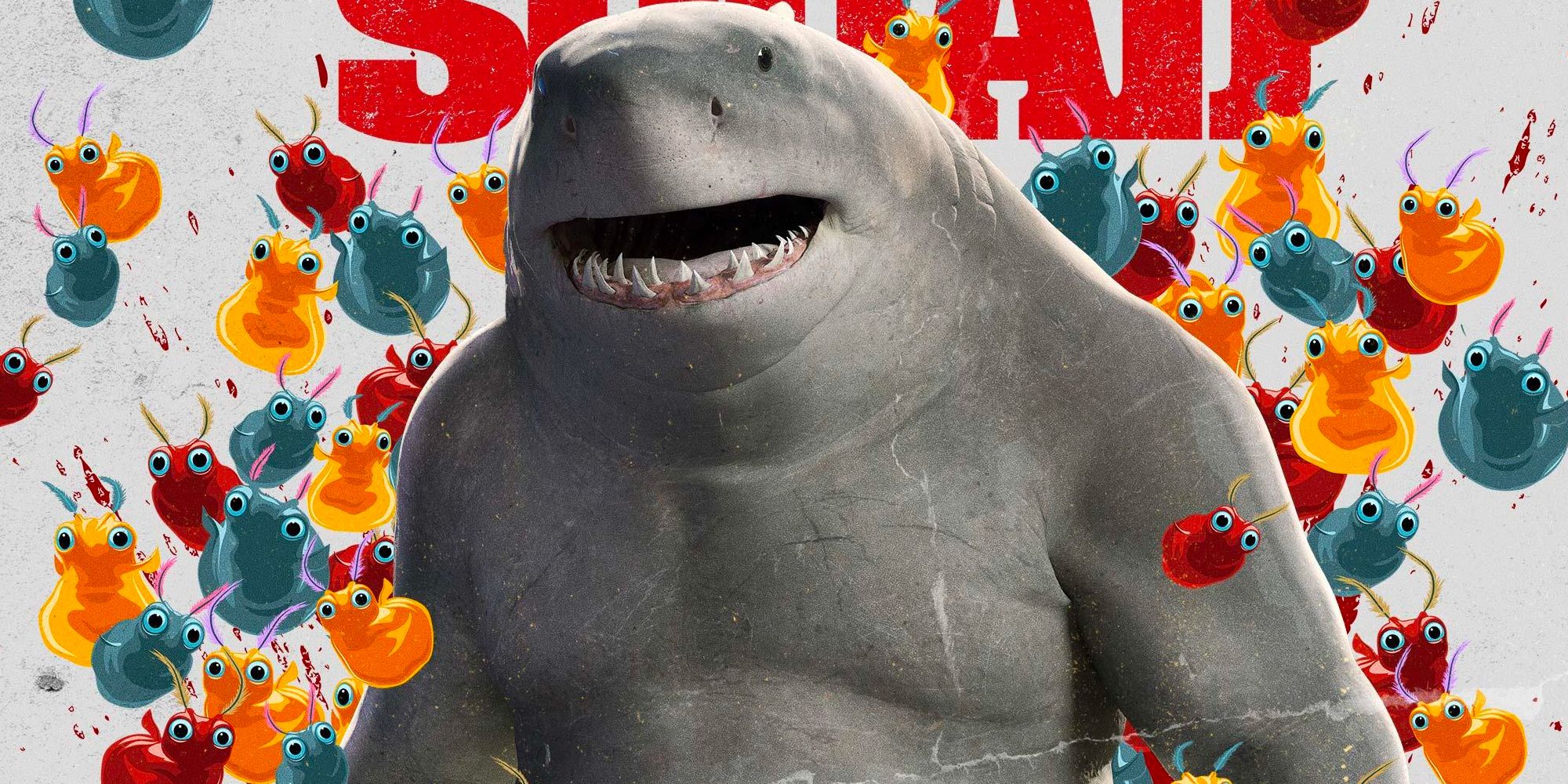 Por qué el King Shark de The Suicide Squad es un gran tiburón blanco y no un tiburón martillo