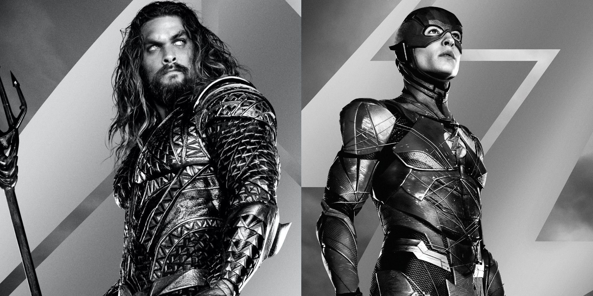 Póster de la Liga de la Justicia Snyder Cut Spotlight Aquaman y The Flash