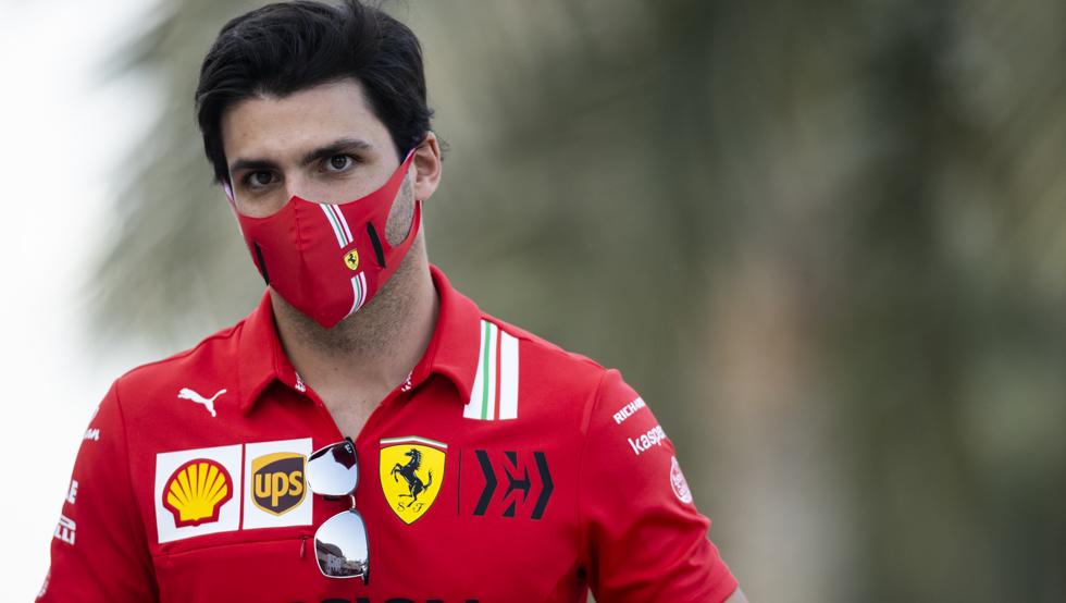 Sainz, ante su debut con Ferrari en el GP de Bahrein: “Estoy preparado”