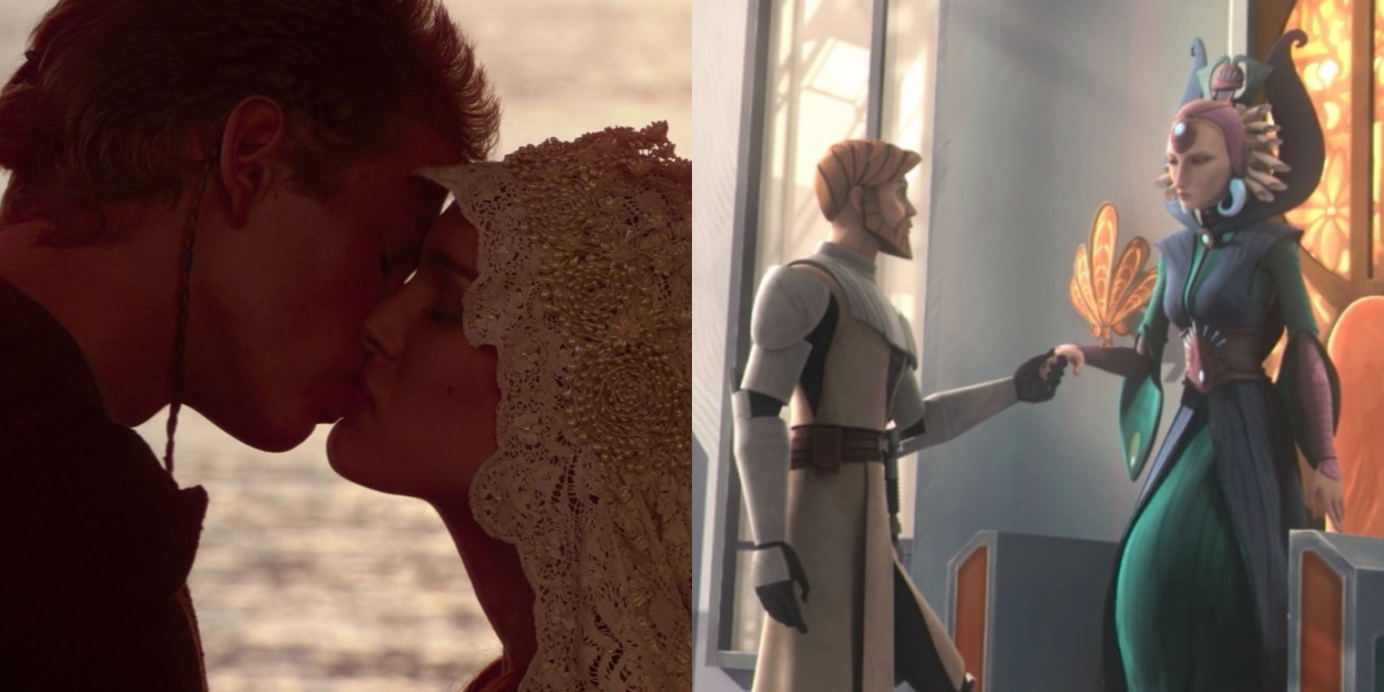 Star Wars: 10 relaciones que los fanáticos sabían que estaban condenadas desde el principio
