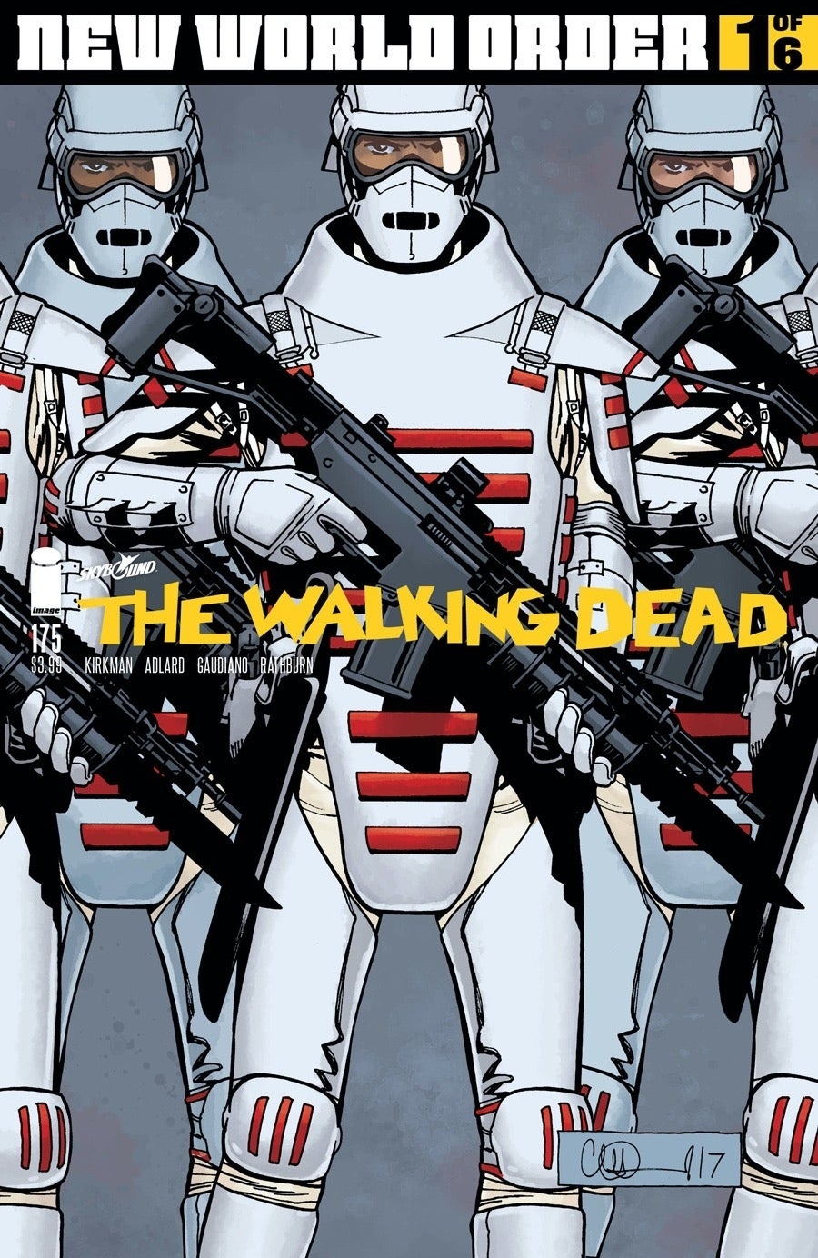The Walking Dead, número 175 del ejército de la Commonwealth