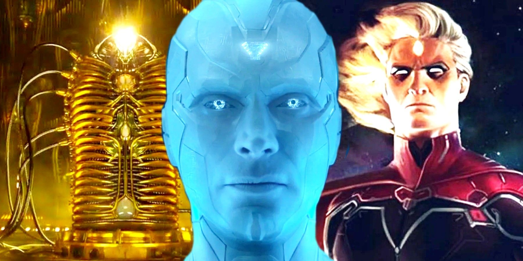 WandaVision robó accidentalmente el origen de MCU de Adam Warlock para White Vision