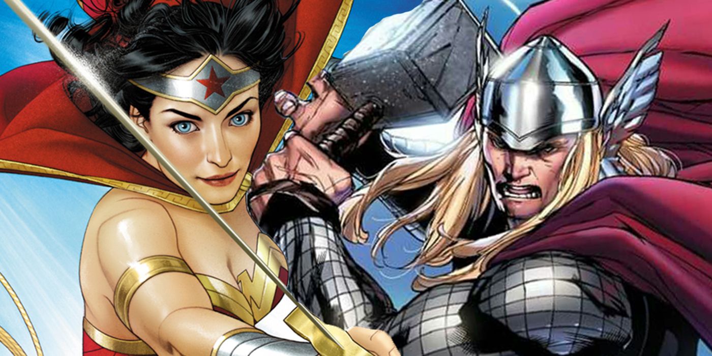 Wonder Woman se une a la versión de Thor de DC en su batalla sin fin