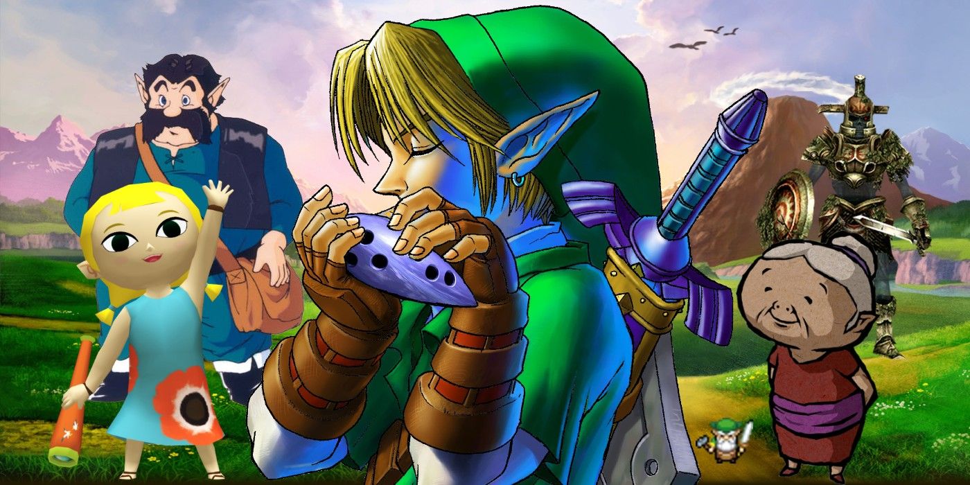 Zelda: todos los miembros de la familia de Link mostrados en los juegos