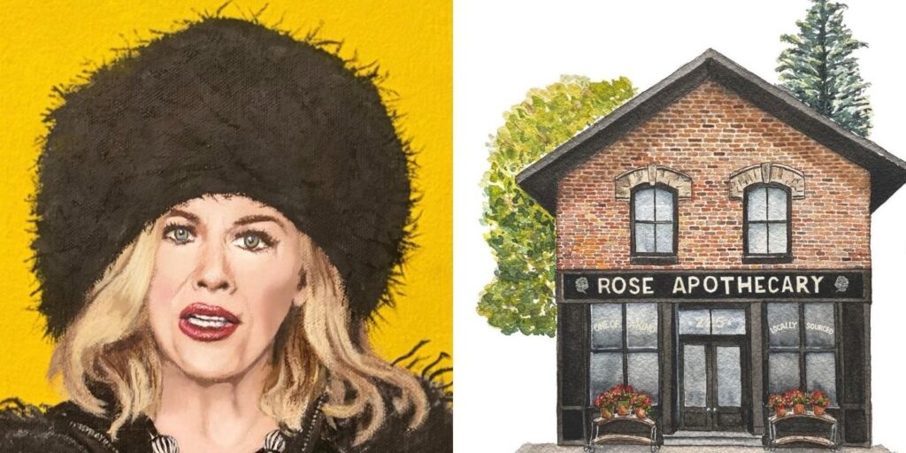 ¡Ew, David!: 10 increíbles piezas de arte de los fanáticos de Schitt's Creek