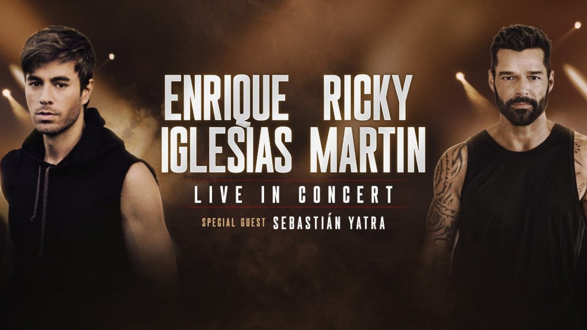 Enrique Iglesias y Ricky Martin llegan a los escenarios con gira en Norteamérica