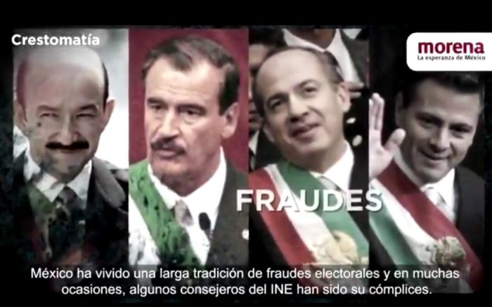 Videos de Morena acusan a MC de violencia electoral y al INE de golpear a la democracia