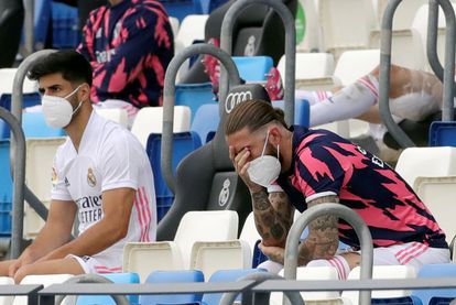 Asensio y Sergio Ramos, en la última jornada contra el Villarreal.